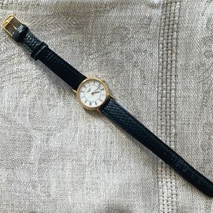 Longines black women’s wristwatch